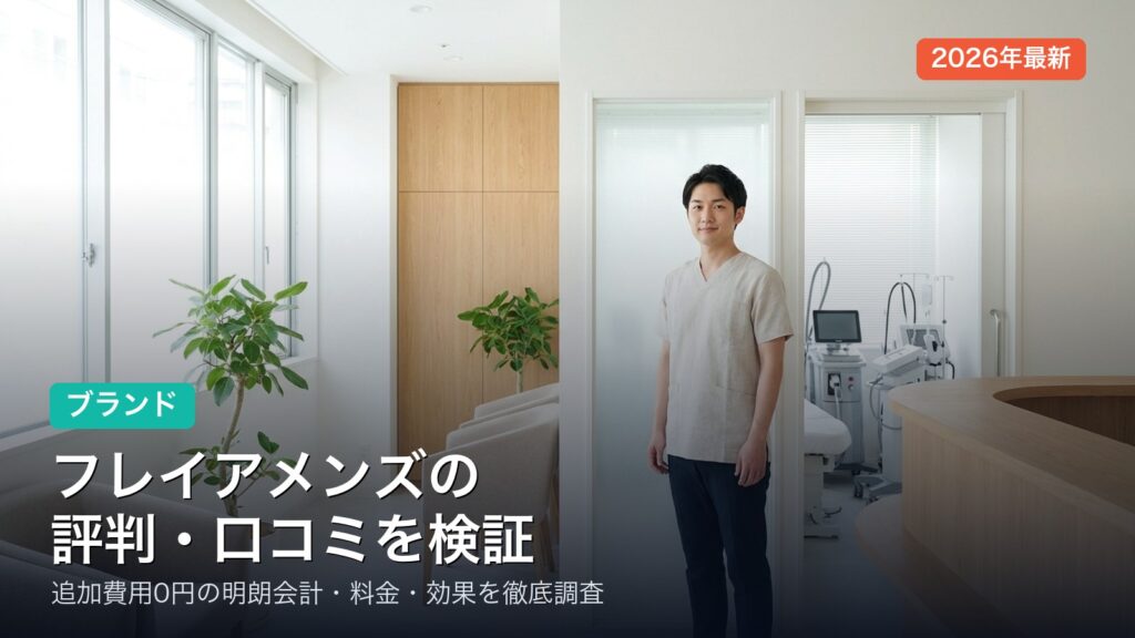 フレイアクリニック メンズの評判・口コミ