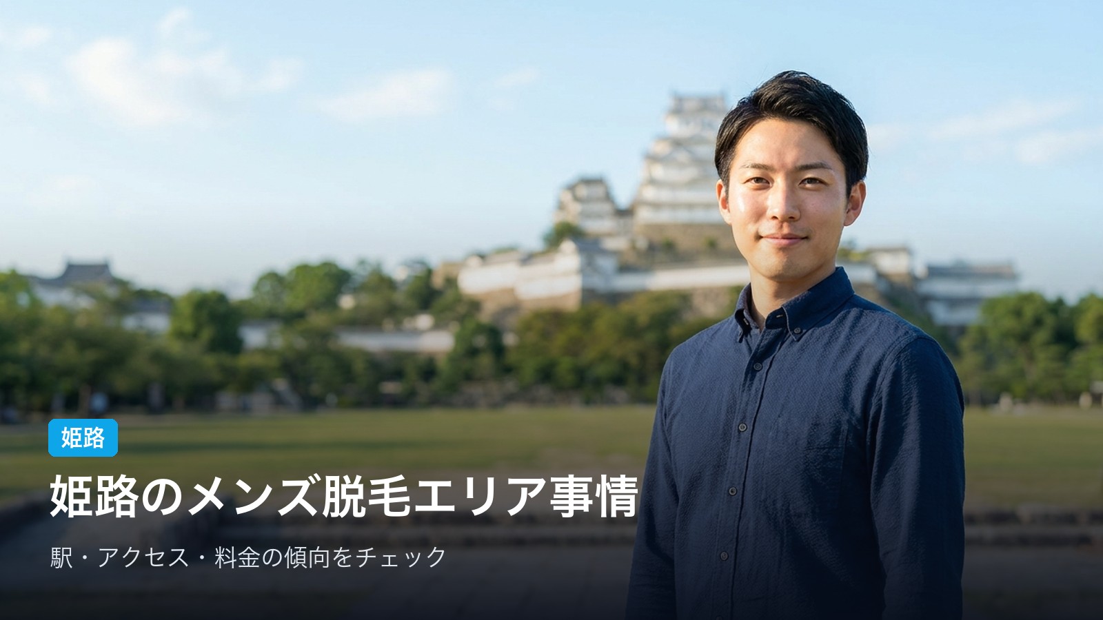 姫路 姫路のメンズ脱毛エリア事情