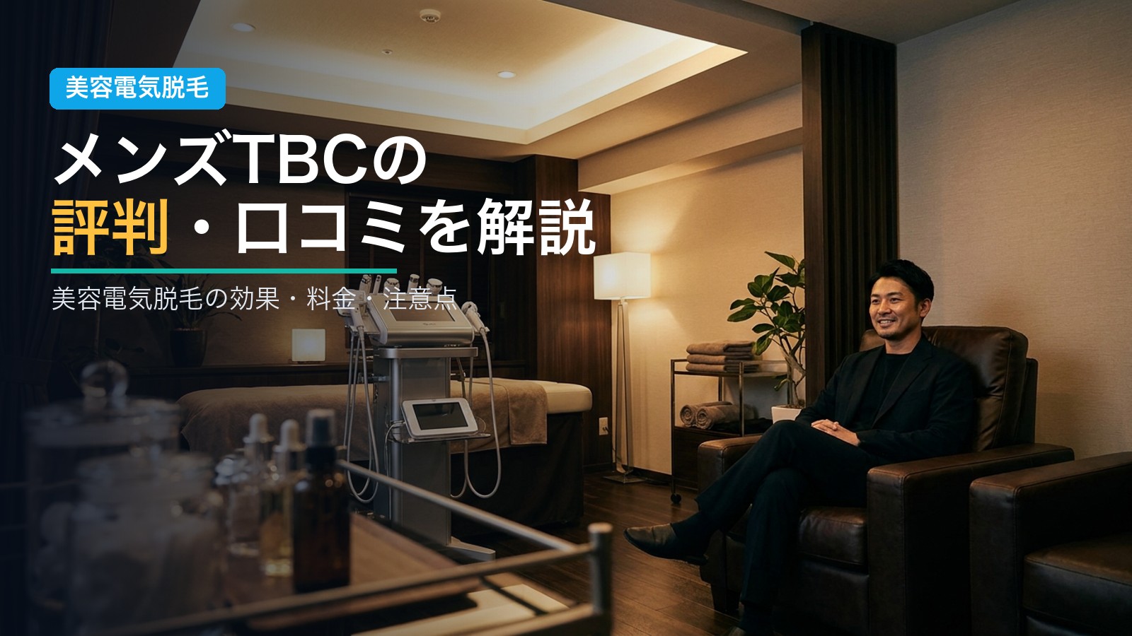 メンズTBCの評判・口コミを解説